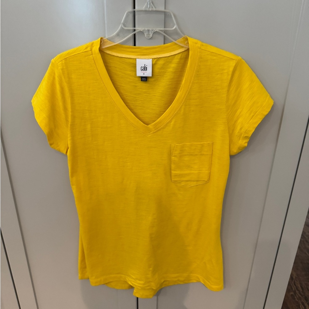 CAbi Fold Pocket Tee